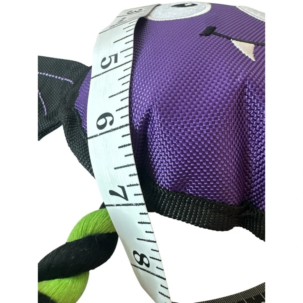 New afp All For Paws Halloween Dog Toy Bat with Rope Squeaker Push‎ Outdoor